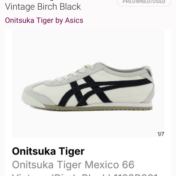 Onitsuka Tiger by Asics Shoes - ISO Onitsuka vintage birch black sneakers size 7 men’s/8.5 women’s!!